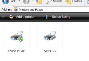 doPDF virtual printer